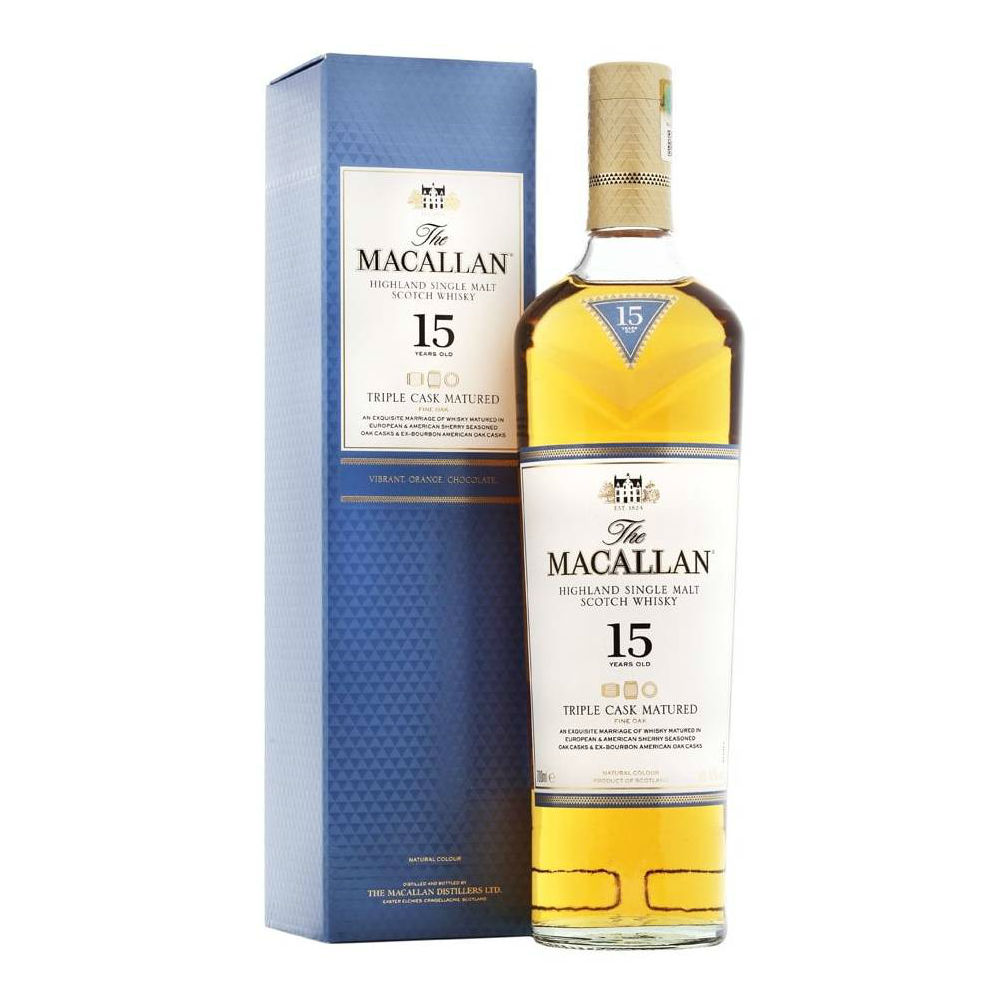 Macallan 15 Year Old Triple Cask Whisky Foundation