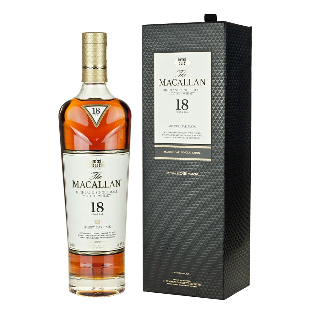 Macallan 18 Year Old Sherry Oak 2018 Whisky Foundation