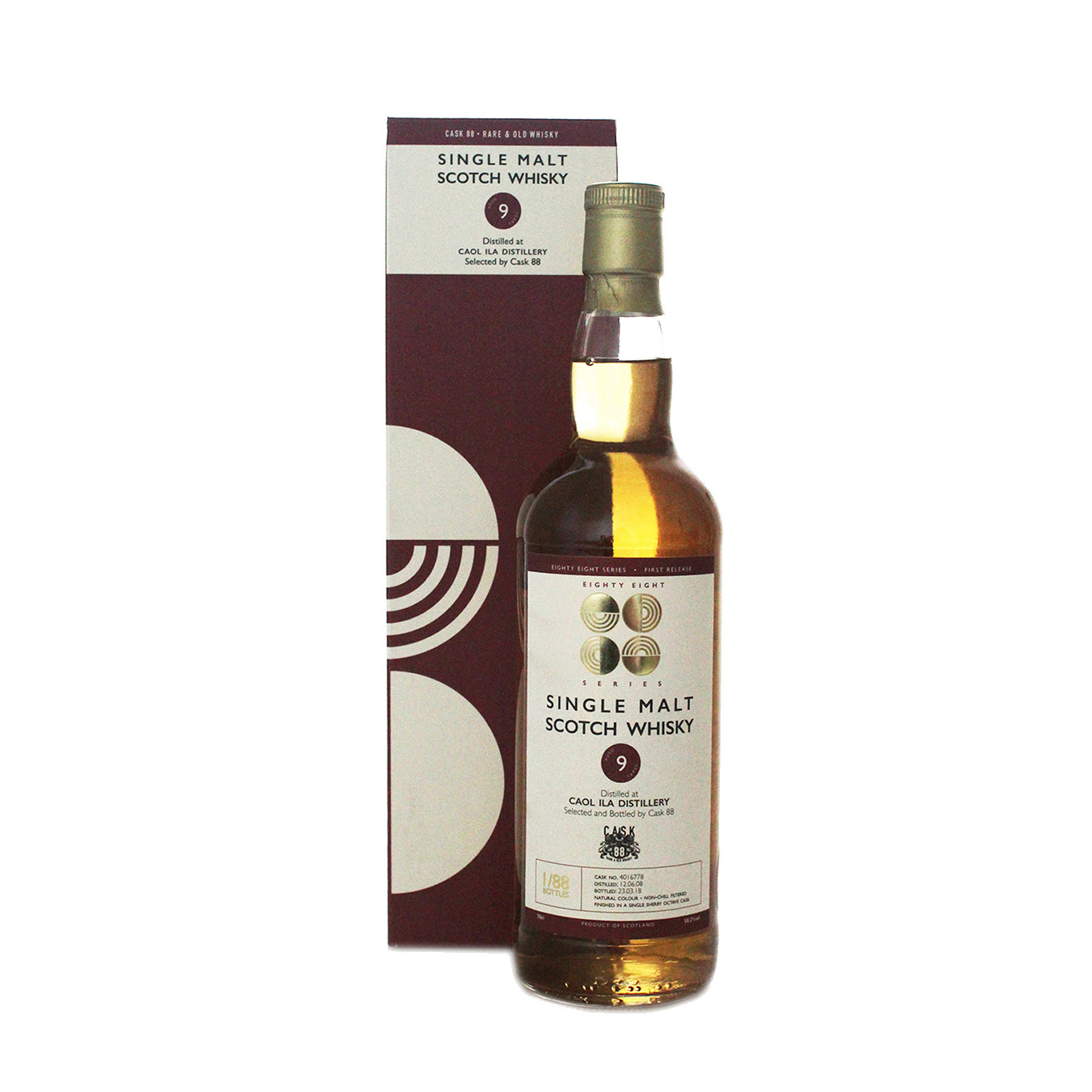 Caol Ila Eighty Eight Series Bottle New