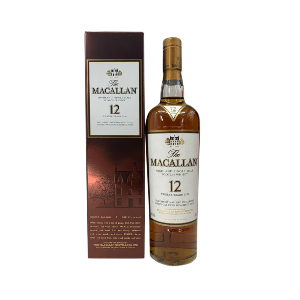 Macallan 12 Year Old Sherry Oak Whisky Foundation
