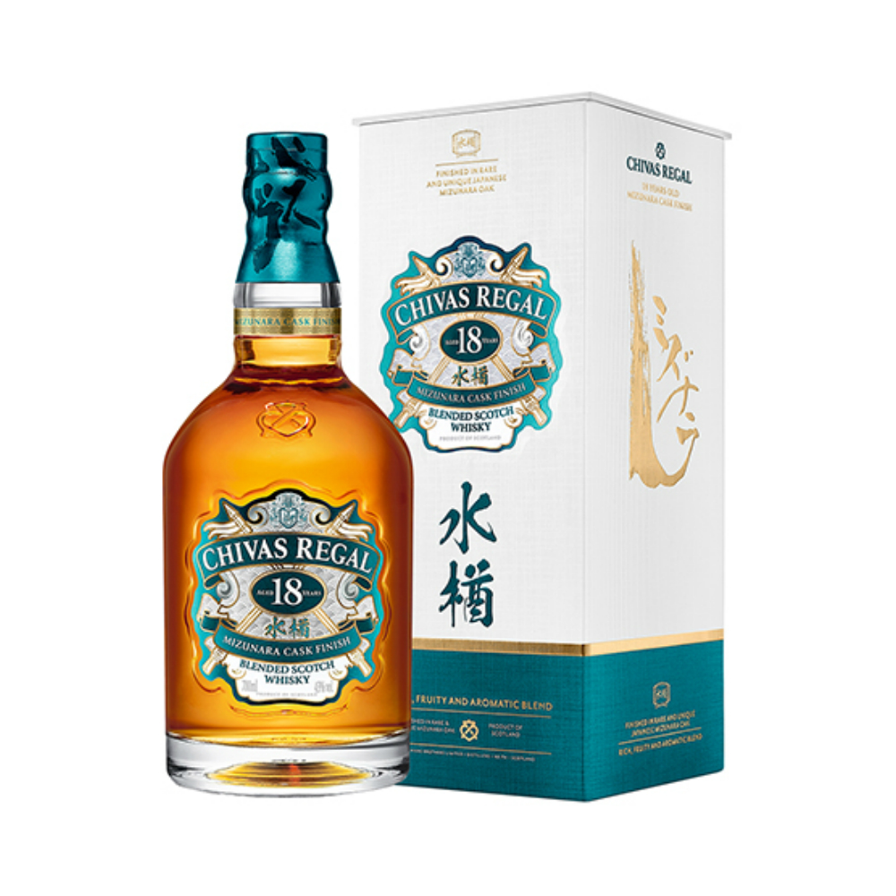 Chivas Regal 18 Year Old Mizunara Finish