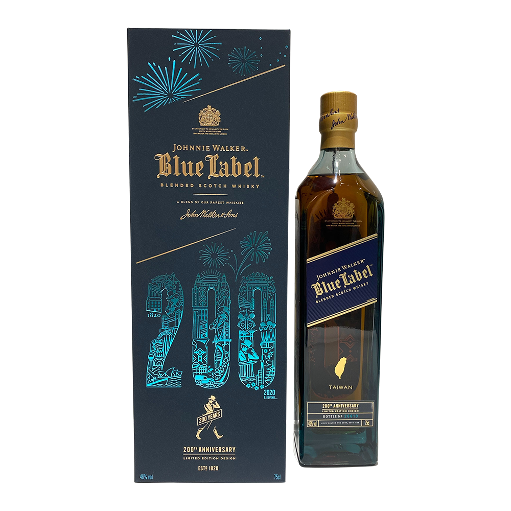 Identiteit Druipend Ver weg Johnnie Walker Blue Label Limited Edition 200th Anniversary - Whisky  Foundation