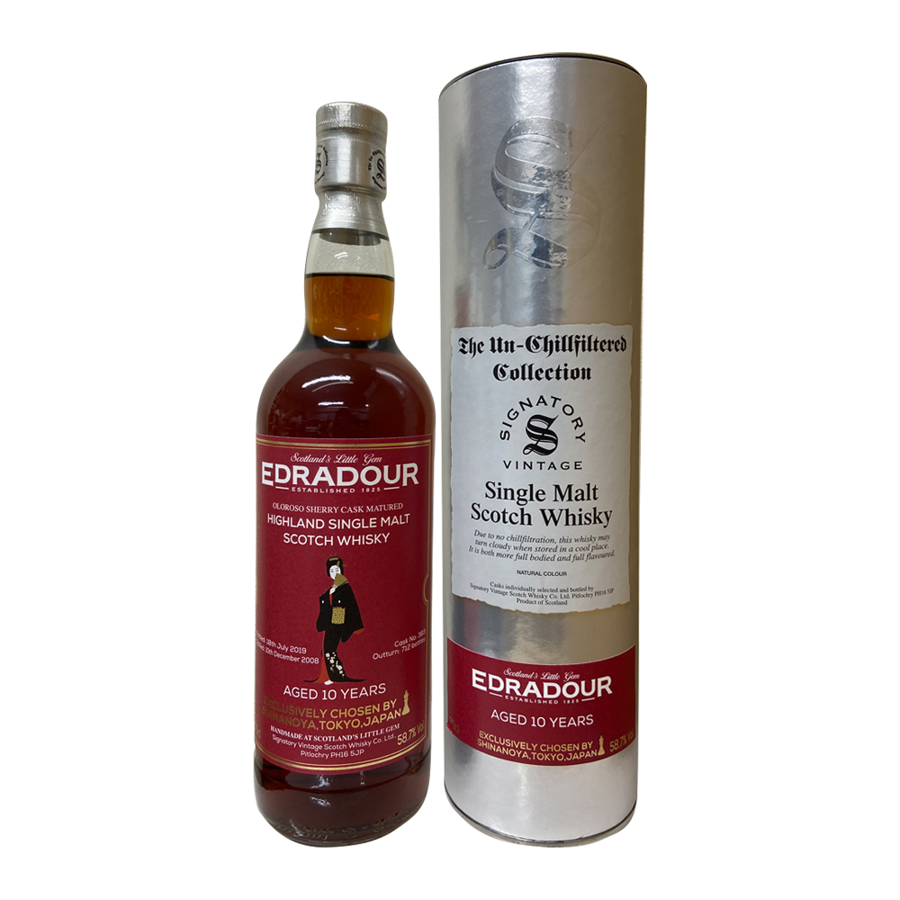 Signatory Vintage Edradour 10 Year Old (2008-2019)