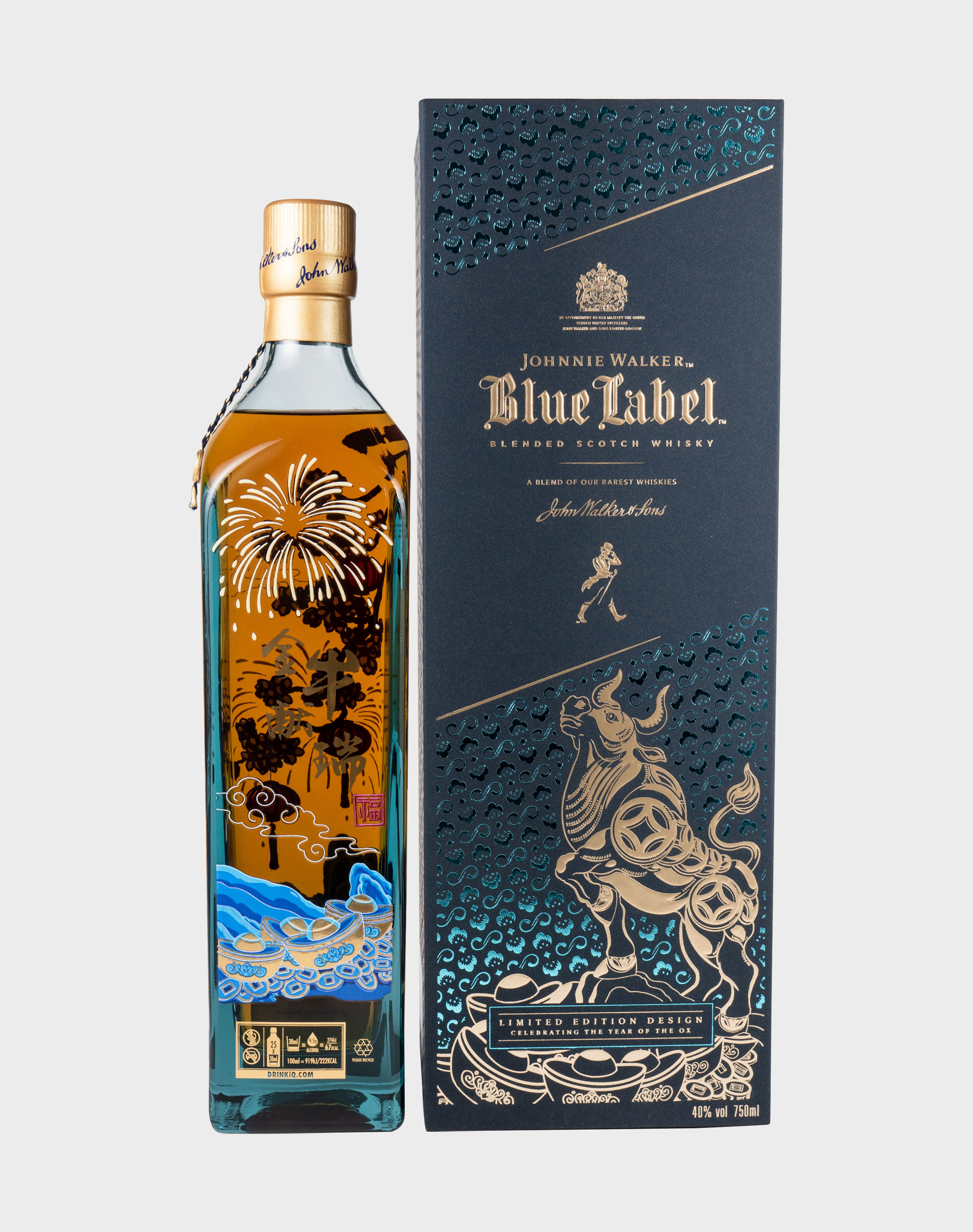 Johnnie Walker Blue Label Year of the Ox Limited Edition