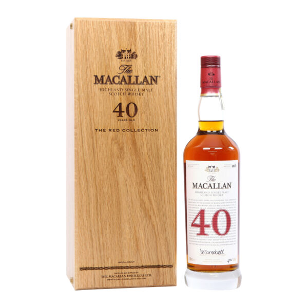 Macallan 40 Year Old Red Collection