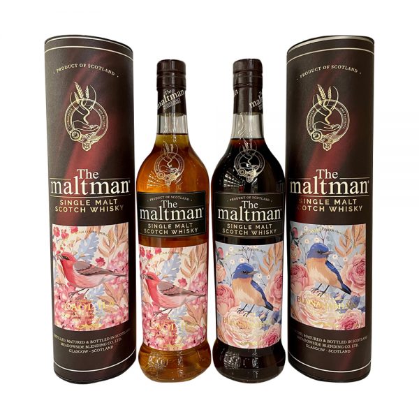 The Maltman Bunnahabhain 2004 & Caol Ila 2014 Single Cask Set