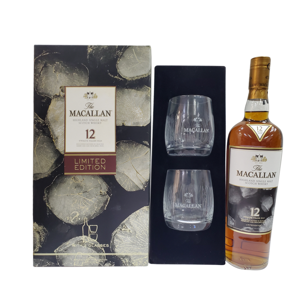 Macallan 12 Year Old Sherry Oak 2018 Limited Edition Albert Watson Gift Box