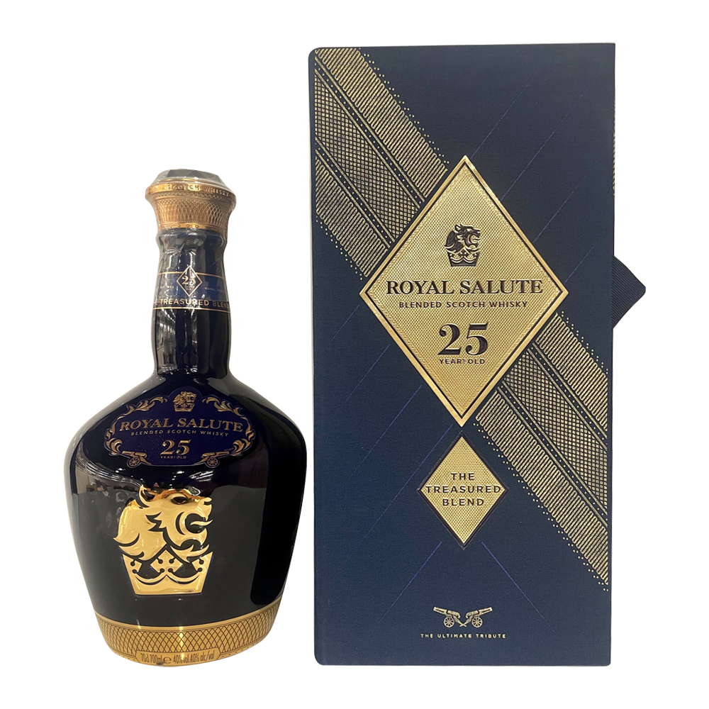 Royal Salute 25 Year Old - The Treasured Blend