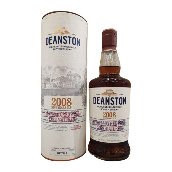 Deanston 2008 Bordeaux Red Wine Cask Batch 2