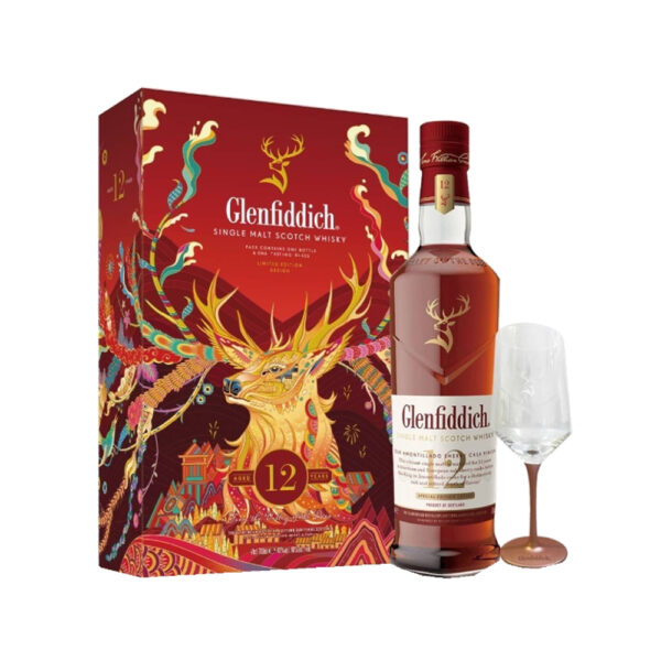 Glenfiddich 12 Year Old Amontillado Finish Gift Box