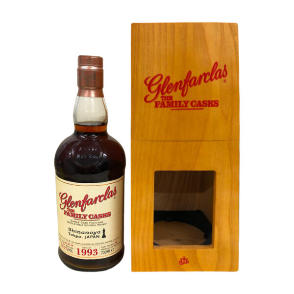 Glenfarclas 25 Years 1993 for Shinanoya Japan The Family Casks - Cask #80