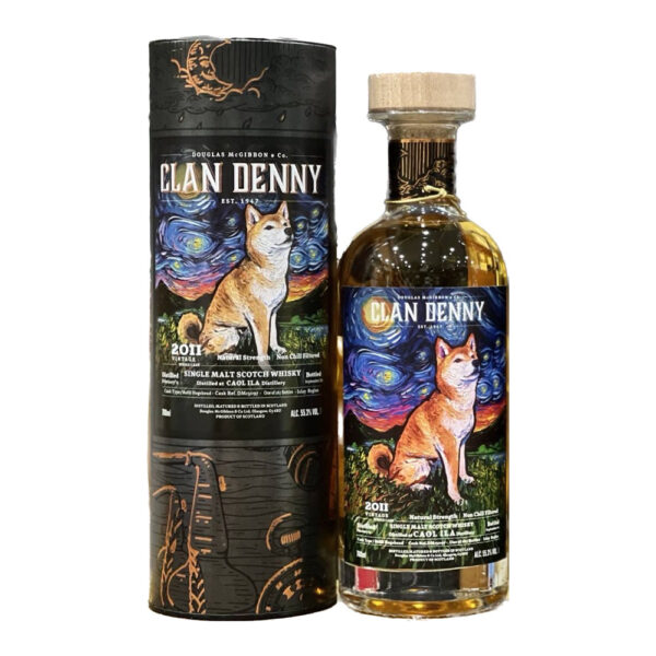 Clan Denny Caol Ila Single Cask (Aja Trier Starry Night Dogs)