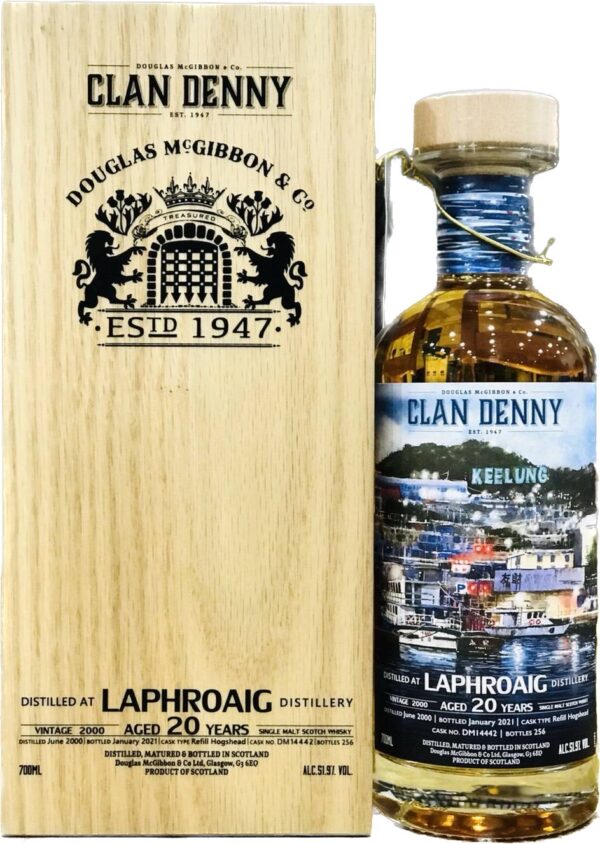 Clan Denny Laphroaig 2000-2021 Single Cask (Keelung Port)