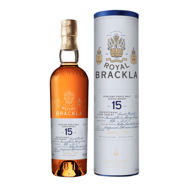 Royal Brackla 15 Year Old Exceptional Cask Series – Amontillado Sherry Cask Finish